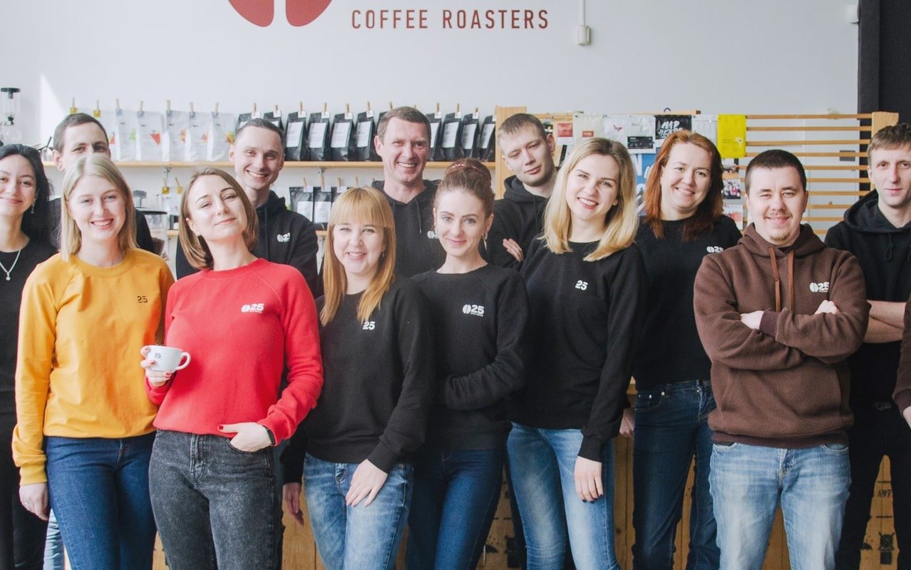 25 Coffee Roasters — вакансия в Менеджер по оптовым продажам кофе